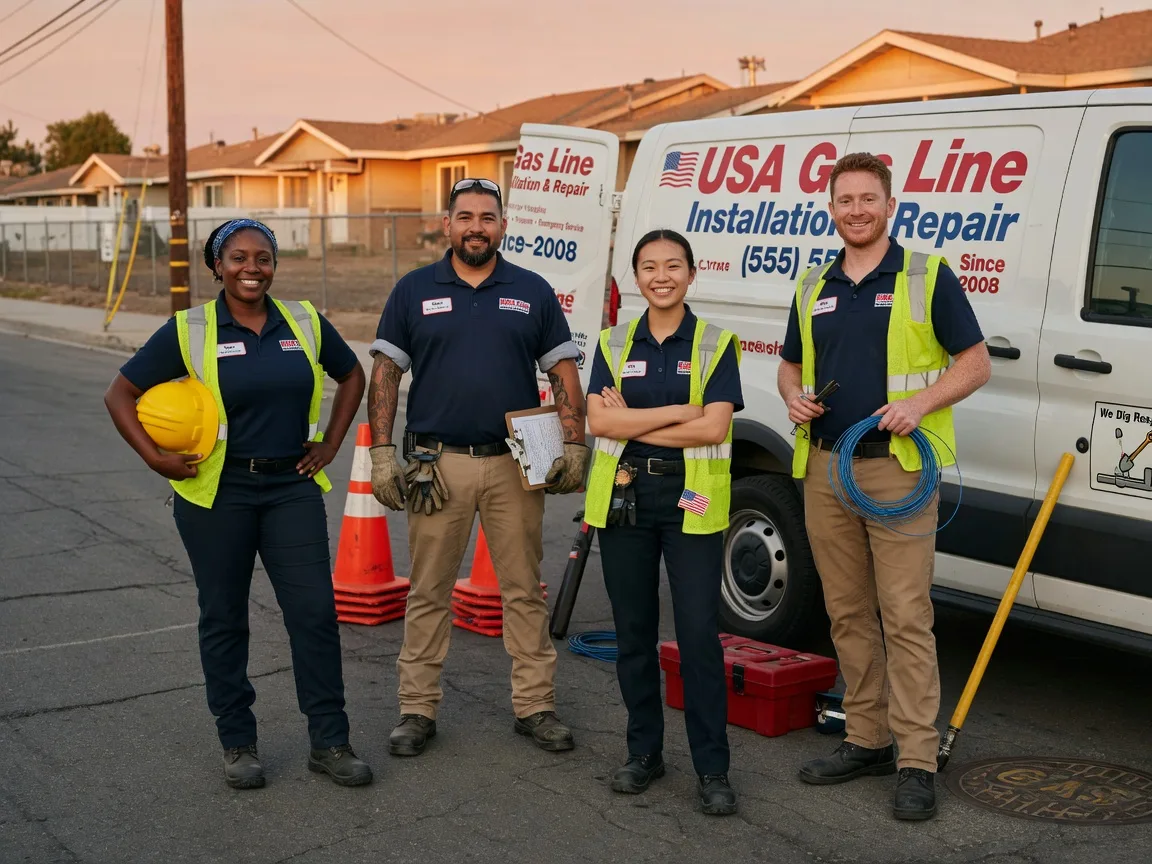 Gas Line Installation company in Delaware, OH